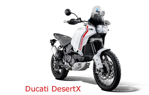 Here we offer noble accessories for the Ducati DesertX from 2022 onwards